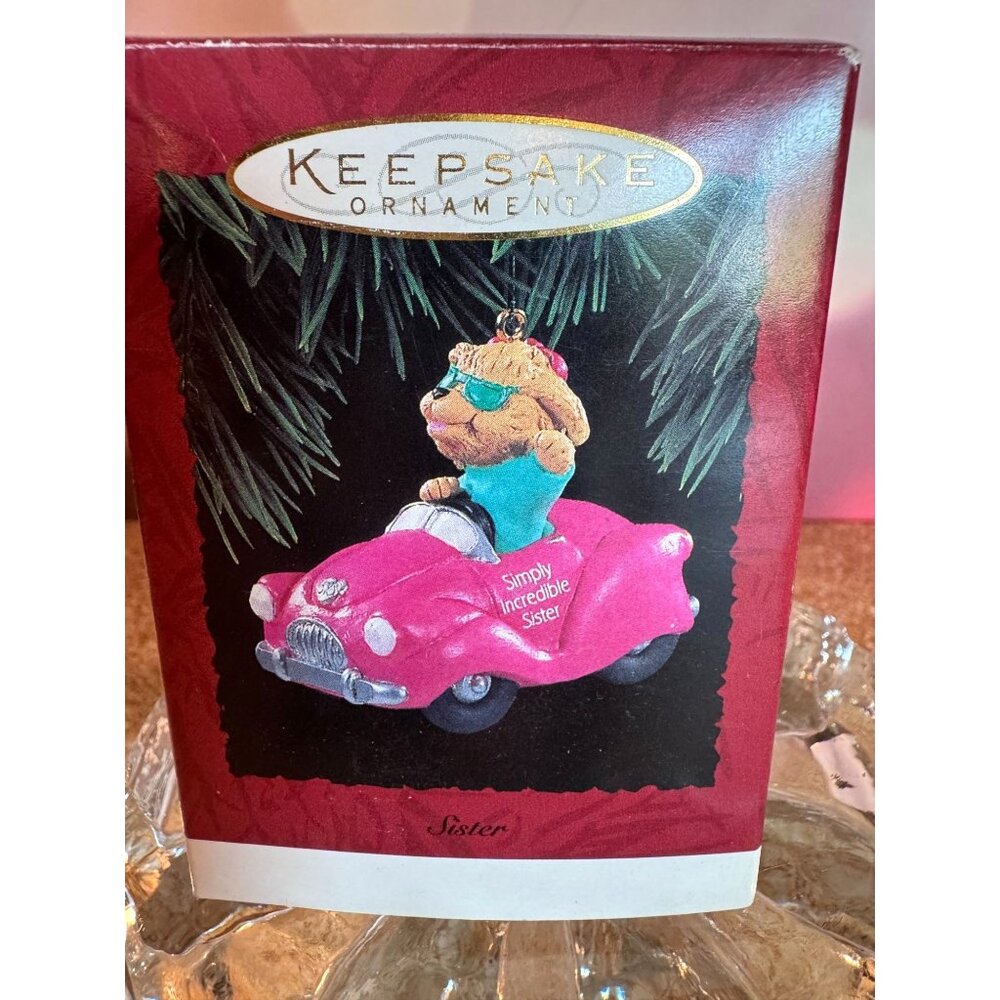 VTG Hallmark Keepsake Ornament – Simply Incredible Sister (1994)